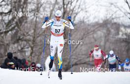 02.03.2016, Montreal, Canada (CAN): Simon Andersson (SWE) - FIS world cup cross-country, mass men, Montreal (CAN). www.nordicfocus.com. © Felgenhauer/NordicFocus. Every downloaded picture is fee-liable.