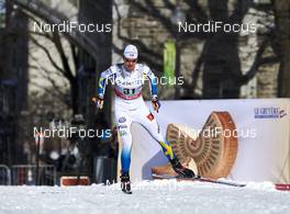 04.03.2016, Quebec, Canada (CAN): Simon Andersson (SWE) - FIS world cup cross-country, individual sprint, Quebec (CAN). www.nordicfocus.com. © Felgenhauer/NordicFocus. Every downloaded picture is fee-liable.