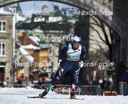04.03.2016, Quebec, Canada (CAN): Francesco De Fabiani (ITA) - FIS world cup cross-country, individual sprint, Quebec (CAN). www.nordicfocus.com. © Felgenhauer/NordicFocus. Every downloaded picture is fee-liable.