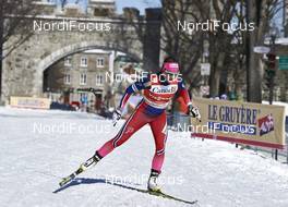 04.03.2016, Quebec, Canada (CAN): Maiken Caspersen Falla (NOR) - FIS world cup cross-country, individual sprint, Quebec (CAN). www.nordicfocus.com. © Felgenhauer/NordicFocus. Every downloaded picture is fee-liable.