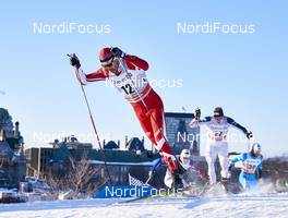 04.03.2016, Quebec, Canada (CAN): Alex Harvey (CAN), Erik Bjornsen (USA), (l-r)  - FIS world cup cross-country, individual sprint, Quebec (CAN). www.nordicfocus.com. © Felgenhauer/NordicFocus. Every downloaded picture is fee-liable.