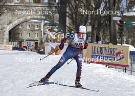04.03.2016, Quebec, Canada (CAN): Anne Hart (USA) - FIS world cup cross-country, individual sprint, Quebec (CAN). www.nordicfocus.com. © Felgenhauer/NordicFocus. Every downloaded picture is fee-liable.