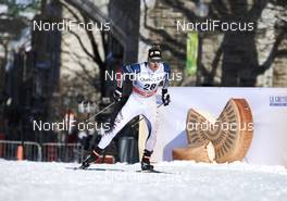 04.03.2016, Quebec, Canada (CAN): Erik Bjornsen (USA) - FIS world cup cross-country, individual sprint, Quebec (CAN). www.nordicfocus.com. © Felgenhauer/NordicFocus. Every downloaded picture is fee-liable.