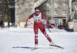 04.03.2016, Quebec, Canada (CAN): Emily Nishikawa (CAN) - FIS world cup cross-country, individual sprint, Quebec (CAN). www.nordicfocus.com. © Felgenhauer/NordicFocus. Every downloaded picture is fee-liable.