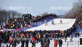 04.03.2016, Quebec, Canada (CAN): athletes leave the stadium   - FIS world cup cross-country, individual sprint, Quebec (CAN). www.nordicfocus.com. © Felgenhauer/NordicFocus. Every downloaded picture is fee-liable.
