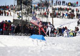 04.03.2016, Quebec, Canada (CAN): Maiken Caspersen Falla (NOR), Sophie Caldwell (USA), (l-r)  - FIS world cup cross-country, individual sprint, Quebec (CAN). www.nordicfocus.com. © Felgenhauer/NordicFocus. Every downloaded picture is fee-liable.