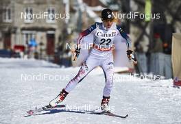 04.03.2016, Quebec, Canada (CAN): Elizabeth Stephen (USA) - FIS world cup cross-country, individual sprint, Quebec (CAN). www.nordicfocus.com. © Felgenhauer/NordicFocus. Every downloaded picture is fee-liable.
