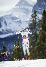 08.03.2016, Canmore, Canada (CAN): Marcus Hellner (SWE) - FIS world cup cross-country, individual sprint, Canmore (CAN). www.nordicfocus.com. © Felgenhauer/NordicFocus. Every downloaded picture is fee-liable.