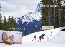 08.03.2016, Canmore, Canada (CAN): athletes in the downhill   - FIS world cup cross-country, individual sprint, Canmore (CAN). www.nordicfocus.com. © Felgenhauer/NordicFocus. Every downloaded picture is fee-liable.