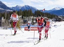 07.03.2016, Canmore, Canada (CAN): Len Valjas (CAN), Justin Wadsworth (CAN)   - FIS world cup cross-country, training, Canmore (CAN). www.nordicfocus.com. © Felgenhauer/NordicFocus. Every downloaded picture is fee-liable.