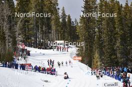 08.03.2016, Canmore, Canada (CAN): women's semi final on the way up the hill   - FIS world cup cross-country, individual sprint, Canmore (CAN). www.nordicfocus.com. © Felgenhauer/NordicFocus. Every downloaded picture is fee-liable.