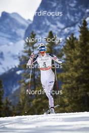 08.03.2016, Canmore, Canada (CAN): Sadie Bjornsen (USA) - FIS world cup cross-country, individual sprint, Canmore (CAN). www.nordicfocus.com. © Felgenhauer/NordicFocus. Every downloaded picture is fee-liable.