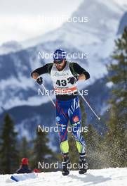 08.03.2016, Canmore, Canada (CAN): Baptiste Gros (FRA) - FIS world cup cross-country, individual sprint, Canmore (CAN). www.nordicfocus.com. © Felgenhauer/NordicFocus. Every downloaded picture is fee-liable.