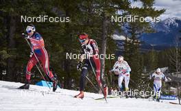 08.03.2016, Canmore, Canada (CAN): Heidi Weng (NOR), Justyna Kowalczyk (POL), Jennie Oeberg (SWE), (l-r)  - FIS world cup cross-country, individual sprint, Canmore (CAN). www.nordicfocus.com. © Felgenhauer/NordicFocus. Every downloaded picture is fee-liable.