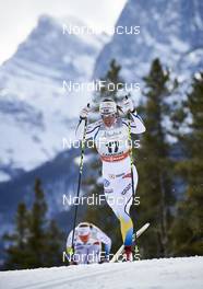 08.03.2016, Canmore, Canada (CAN): Charlotte Kalla (SWE) - FIS world cup cross-country, individual sprint, Canmore (CAN). www.nordicfocus.com. © Felgenhauer/NordicFocus. Every downloaded picture is fee-liable.