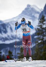 08.03.2016, Canmore, Canada (CAN): Natalia Nepryaeva (RUS) - FIS world cup cross-country, individual sprint, Canmore (CAN). www.nordicfocus.com. © Felgenhauer/NordicFocus. Every downloaded picture is fee-liable.