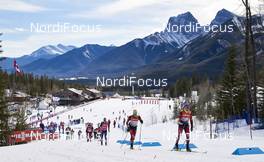 07.03.2016, Canmore, Canada (CAN): Bernhard Tritscher (AUT), Dominik Baldauf (AUT)   - FIS world cup cross-country, training, Canmore (CAN). www.nordicfocus.com. © Felgenhauer/NordicFocus. Every downloaded picture is fee-liable.