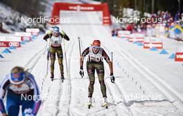 08.03.2016, Canmore, Canada (CAN): Sandra Ringwald (GER), Denise Herrmann (GER), (l-r)  - FIS world cup cross-country, individual sprint, Canmore (CAN). www.nordicfocus.com. © Felgenhauer/NordicFocus. Every downloaded picture is fee-liable.