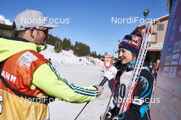 11.03.2016, Canmore, Canada (CAN): Ingvild Flugstad Oestberg (NOR) - FIS world cup cross-country, 10km women, Canmore (CAN). www.nordicfocus.com. © Felgenhauer/NordicFocus. Every downloaded picture is fee-liable.