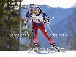 11.03.2016, Canmore, Canada (CAN): Maiken Caspersen Falla (NOR) - FIS world cup cross-country, 10km women, Canmore (CAN). www.nordicfocus.com. © Felgenhauer/NordicFocus. Every downloaded picture is fee-liable.