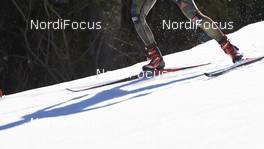 11.03.2016, Canmore, Canada (CAN): Rossignol skis with Alpina boots   - FIS world cup cross-country, 10km women, Canmore (CAN). www.nordicfocus.com. © Felgenhauer/NordicFocus. Every downloaded picture is fee-liable.