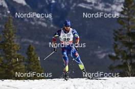 11.03.2016, Canmore, Canada (CAN): Baptiste Gros (FRA) - FIS world cup cross-country, 15km men, Canmore (CAN). www.nordicfocus.com. © Felgenhauer/NordicFocus. Every downloaded picture is fee-liable.
