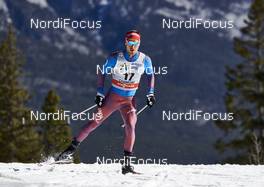 11.03.2016, Canmore, Canada (CAN): Ilia Chernousov (RUS) - FIS world cup cross-country, 15km men, Canmore (CAN). www.nordicfocus.com. © Felgenhauer/NordicFocus. Every downloaded picture is fee-liable.