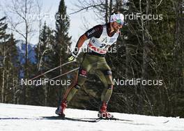 11.03.2016, Canmore, Canada (CAN): Jonas Dobler (GER) - FIS world cup cross-country, 15km men, Canmore (CAN). www.nordicfocus.com. © Felgenhauer/NordicFocus. Every downloaded picture is fee-liable.