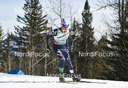 11.03.2016, Canmore, Canada (CAN): Francesco De Fabiani (ITA) - FIS world cup cross-country, 15km men, Canmore (CAN). www.nordicfocus.com. © Felgenhauer/NordicFocus. Every downloaded picture is fee-liable.