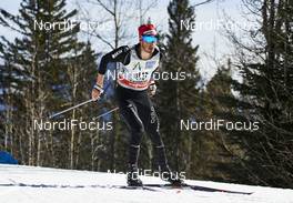 11.03.2016, Canmore, Canada (CAN): Jonas Baumann (SUI) - FIS world cup cross-country, 15km men, Canmore (CAN). www.nordicfocus.com. © Felgenhauer/NordicFocus. Every downloaded picture is fee-liable.