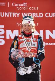 08.03.2016, Canmore, Canada (CAN): Maiken Caspersen Falla (NOR) - FIS world cup cross-country, cups, Canmore (CAN). www.nordicfocus.com. © Felgenhauer/NordicFocus. Every downloaded picture is fee-liable.