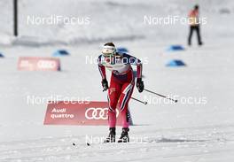 12.03.2016, Canmore, Canada (CAN): Ingvild Flugstad Oestberg (NOR) - FIS world cup cross-country, pursuit women, Canmore (CAN). www.nordicfocus.com. © Felgenhauer/NordicFocus. Every downloaded picture is fee-liable.