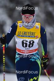 27.11.2016, Ruka, Finland (FIN): Anna Shevchenko (KAZ) - FIS world cup cross-country, 10km women, Ruka (FIN). www.nordicfocus.com. © THIBAUT/NordicFocus. Every downloaded picture is fee-liable.