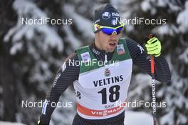 27.11.2016, Ruka, Finland (FIN): Federico Pellegrino (ITA) - FIS world cup cross-country, 15km men, Ruka (FIN). www.nordicfocus.com. © THIBAUT/NordicFocus. Every downloaded picture is fee-liable.