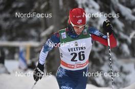 27.11.2016, Ruka, Finland (FIN): Noah Hoffman (USA) - FIS world cup cross-country, 15km men, Ruka (FIN). www.nordicfocus.com. © THIBAUT/NordicFocus. Every downloaded picture is fee-liable.