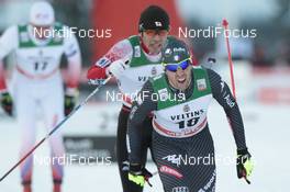 27.11.2016, Ruka, Finland (FIN): Federico Pellegrino (ITA) - FIS world cup cross-country, 15km men, Ruka (FIN). www.nordicfocus.com. © Modica/NordicFocus. Every downloaded picture is fee-liable.