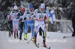 27.11.2016, Ruka, Finland (FIN): Jens Burman (SWE) - FIS world cup cross-country, 15km men, Ruka (FIN). www.nordicfocus.com. © THIBAUT/NordicFocus. Every downloaded picture is fee-liable.