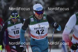 27.11.2016, Ruka, Finland (FIN): Maurice Manificat (FRA) - FIS world cup cross-country, 15km men, Ruka (FIN). www.nordicfocus.com. © THIBAUT/NordicFocus. Every downloaded picture is fee-liable.