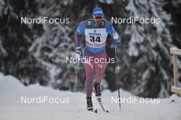 27.11.2016, Ruka, Finland (FIN): Eugeniy Dementiev (RUS) - FIS world cup cross-country, 15km men, Ruka (FIN). www.nordicfocus.com. © THIBAUT/NordicFocus. Every downloaded picture is fee-liable.