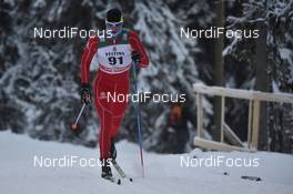 27.11.2016, Ruka, Finland (FIN): Konstantin Bortsov (KAZ) - FIS world cup cross-country, 15km men, Ruka (FIN). www.nordicfocus.com. © THIBAUT/NordicFocus. Every downloaded picture is fee-liable.