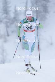 26.11.2016, Ruka, Finland (FIN): Katja Visnar (SLO) - FIS world cup cross-country, individual sprint, Ruka (FIN). www.nordicfocus.com. © Modica/NordicFocus. Every downloaded picture is fee-liable.