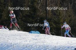 02.12.2016, Lillehammer, Norway (NOR): Kathrine Rolsted Harsem (NOR), Yulia Belorukova (RUS), Kerttu Niskanen (FIN), (l-r)  - FIS world cup cross-country, individual sprint, Lillehammer (NOR). www.nordicfocus.com. © Modica/NordicFocus. Every downloaded picture is fee-liable.