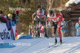 02.12.2016, Lillehammer, Norway (NOR): Alexander Bessmertnykh (RUS), Hiroyuki Miyazawa (JPN) - FIS world cup cross-country, individual sprint, Lillehammer (NOR). www.nordicfocus.com. © Modica/NordicFocus. Every downloaded picture is fee-liable.
