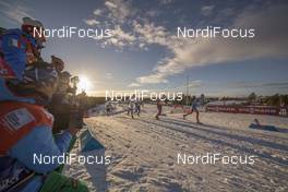 02.12.2016, Lillehammer, Norway (NOR): Erik Bjornsen (USA), Emil Joensson (SWE), Johannes Hoesflot Klaebo (NOR), Alexander Bessmertnykh (RUS) - FIS world cup cross-country, individual sprint, Lillehammer (NOR). www.nordicfocus.com. © Modica/NordicFocus. Every downloaded picture is fee-liable.