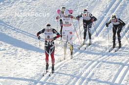 02.12.2016, Lillehammer, Norway (NOR): Ingvild Flugstad Oestberg (NOR), Ida Ingemarsdotter (SWE), (l-r)  - FIS world cup cross-country, individual sprint, Lillehammer (NOR). www.nordicfocus.com. © Modica/NordicFocus. Every downloaded picture is fee-liable.