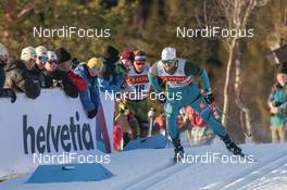 02.12.2016, Lillehammer, Norway (NOR): Baptiste Gros (FRA) - FIS world cup cross-country, individual sprint, Lillehammer (NOR). www.nordicfocus.com. © Modica/NordicFocus. Every downloaded picture is fee-liable.