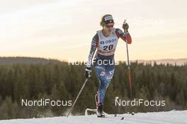 02.12.2016, Lillehammer, Norway (NOR): Jessica Diggins (USA) - FIS world cup cross-country, individual sprint, Lillehammer (NOR). www.nordicfocus.com. © Modica/NordicFocus. Every downloaded picture is fee-liable.