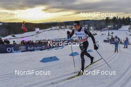 04.12.2016, Lillehammer, Norway (NOR): Dario Cologna (SUI) - FIS world cup cross-country, pursuit men, Lillehammer (NOR). www.nordicfocus.com. © THIBAUT/NordicFocus. Every downloaded picture is fee-liable.
