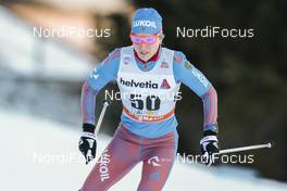 10.12.2016, Davos, Switzerland (SUI): Yulia Tchekaleva (RUS) - FIS world cup cross-country, 15km women, Davos (SUI). www.nordicfocus.com. © Modica/NordicFocus. Every downloaded picture is fee-liable.
