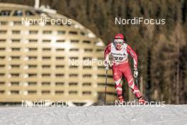 10.12.2016, Davos, Switzerland (SUI): Devon Kershaw (CAN) - FIS world cup cross-country, 30km men, Davos (SUI). www.nordicfocus.com. © Modica/NordicFocus. Every downloaded picture is fee-liable.